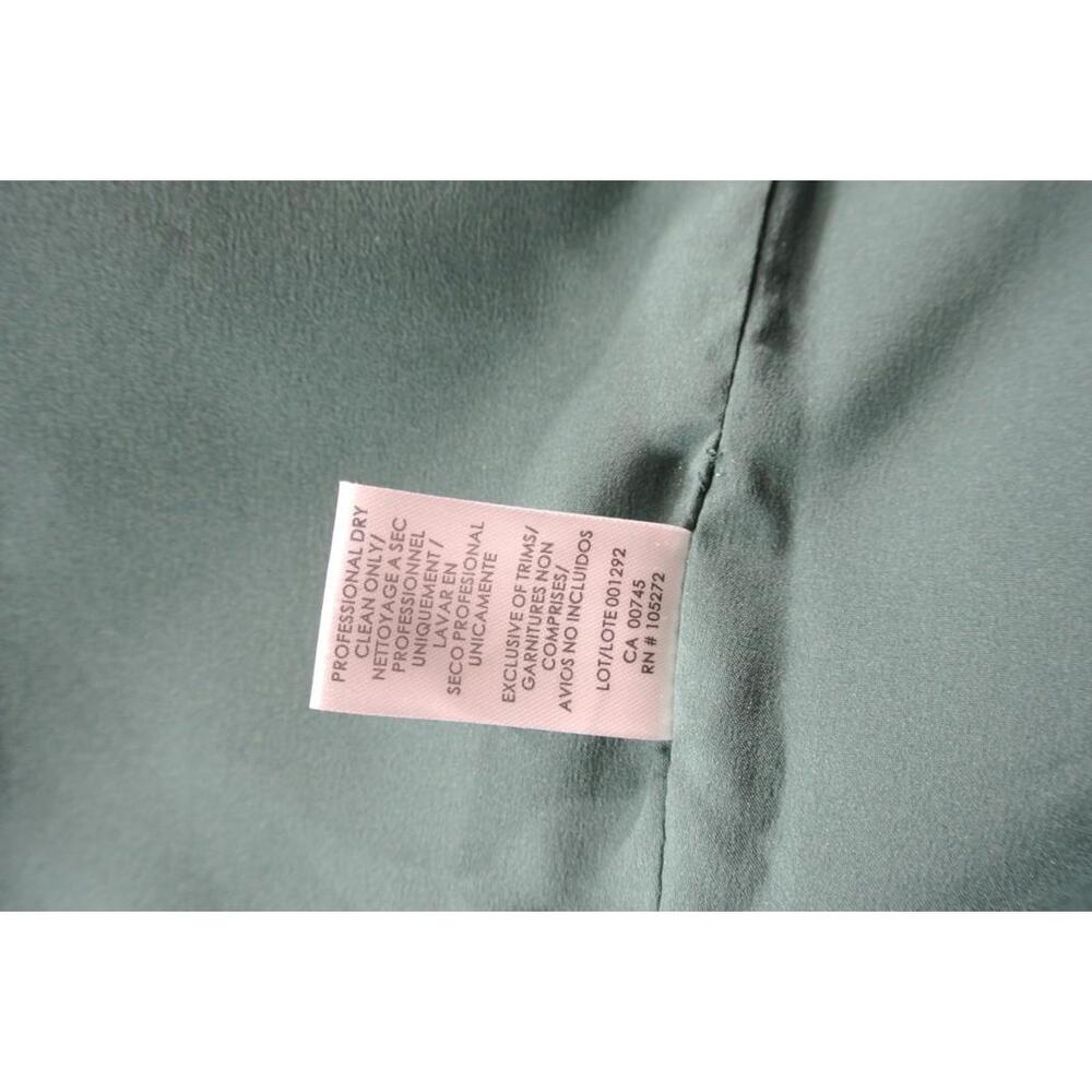 NEW, Kay Unger Adeline Midi Dress in Green Sz 16 #MD1434 - Picture 8 of 9